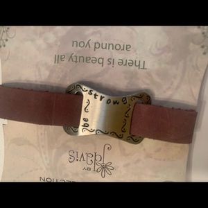 Leather bracelet